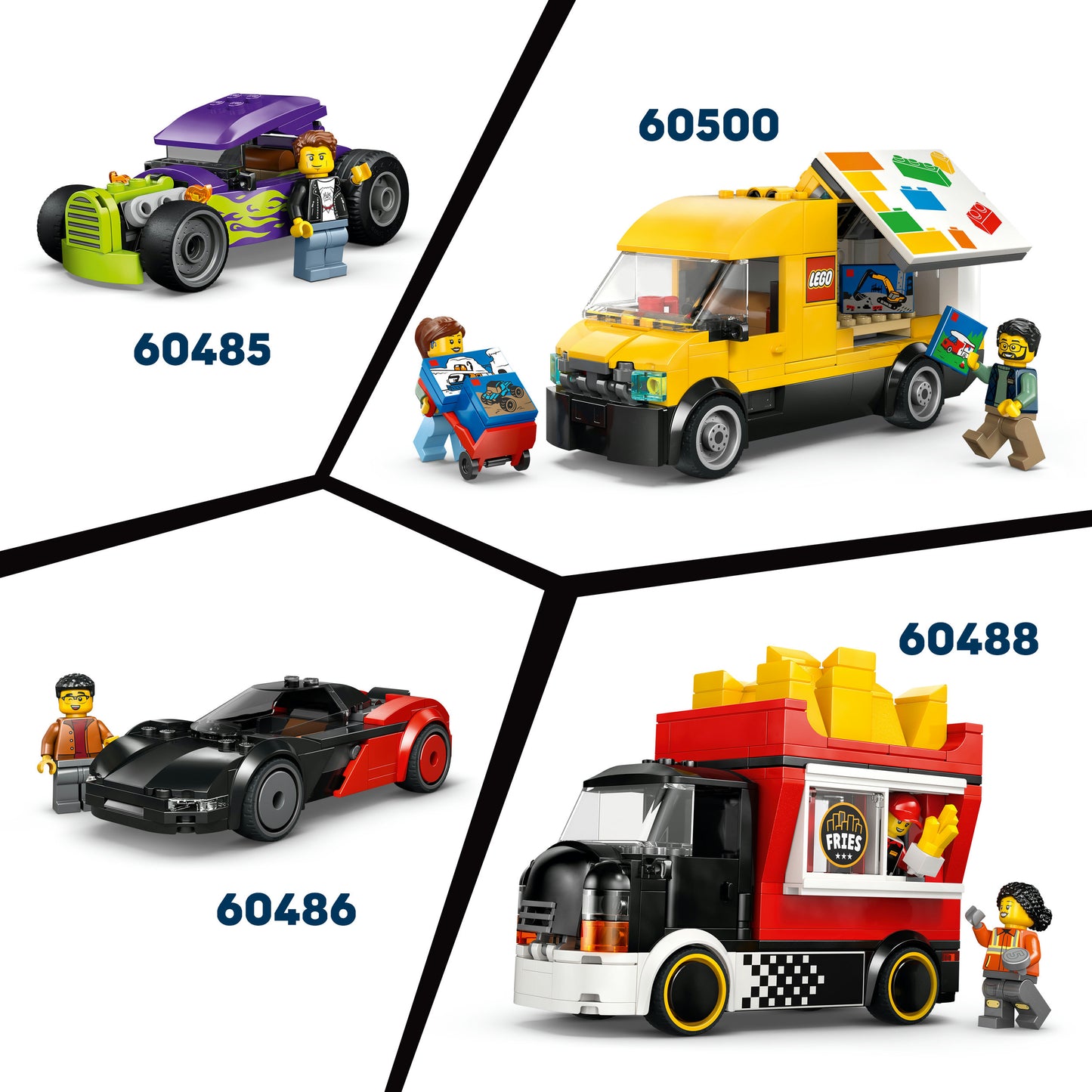 LEGO® City Politie Gevangenentransport - Politiespeelgoed voor Jongens en Meisjes Vanaf 6 Jaar - 60479