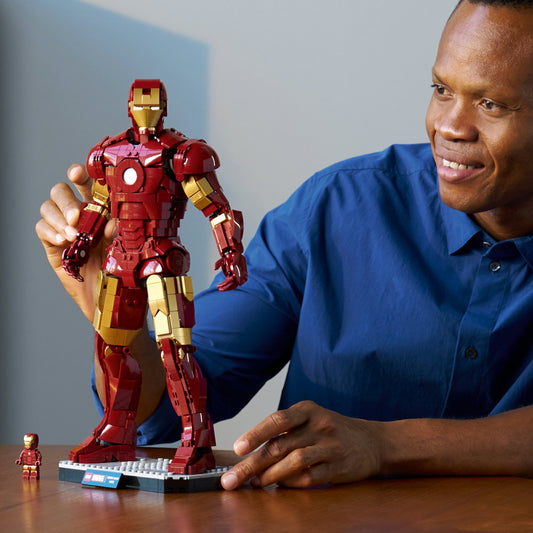 LEGO Marvel Iron Man Mark 3 ā Verzameleditie Bouwpakket voor Volwassenen met Superhelden 76344