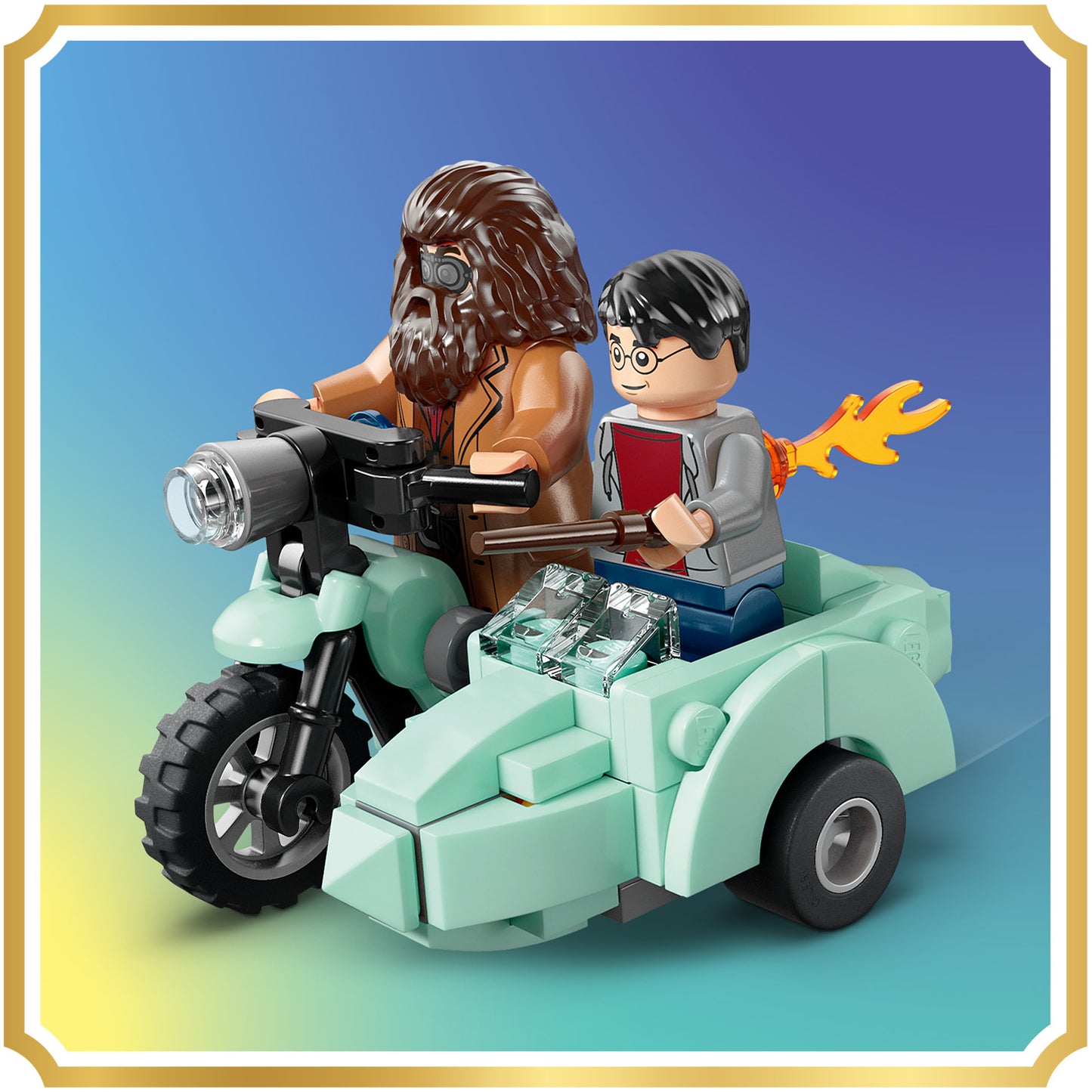 LEGO Harry Potter Hagrid en Harry's Ligusterlaan Ontsnapping Bouwpakket voor Kinderen 76459