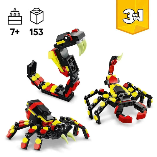 LEGO Wild Animals: Thrilling Spider 31159 Creator 3-in-1 (Pre-Order: January 1)