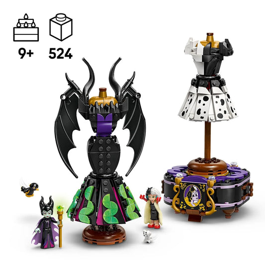 LEGO The Dresses of Maleficent and Cruella De Ville 43262 Disney (Pre-Order: March 2025)