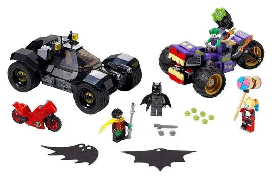LEGO Jokerās trike achtervolging op de motor 76159 Batman LEGO BATMAN @ 2TTOYS | Official LEGO shopšš„° LEGO ā¬. 49.98