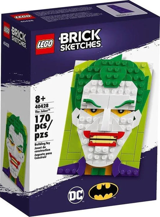 LEGO The Joker van batman schilderij 40428 Brick Sketches LEGO BATMAN @ 2TTOYS | Official LEGO shopšš„° LEGO ā¬. 13.99