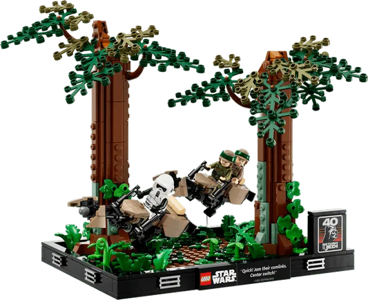 LEGO 75353 Endor Speeder Bike Chase Diorama LEOG STARWARS @ 2TTOYS LEGO €. 67.48