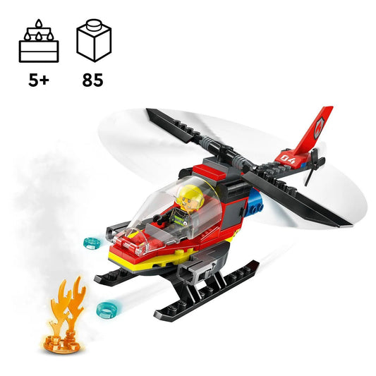 LEGO Brandweer helikopter 60411 City LEGO CITY @ 2TTOYS | Official LEGO shop😊🥰 LEGO €. 8.49
