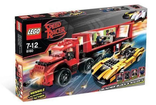 LEGO Cruncher Block and racer X 8160 Speedchampions Speedracers LEGO SPEEDCHAMPIONS @ 2TTOYS | Official LEGO shopšš„° LEGO ā¬. 44.99