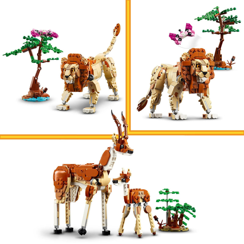 LEGO Wilde Safari dieren 31150 Creator 3 in 1 LEGO CREATOR 3 IN 1 @ 2TTOYS LEGO €. 54.49