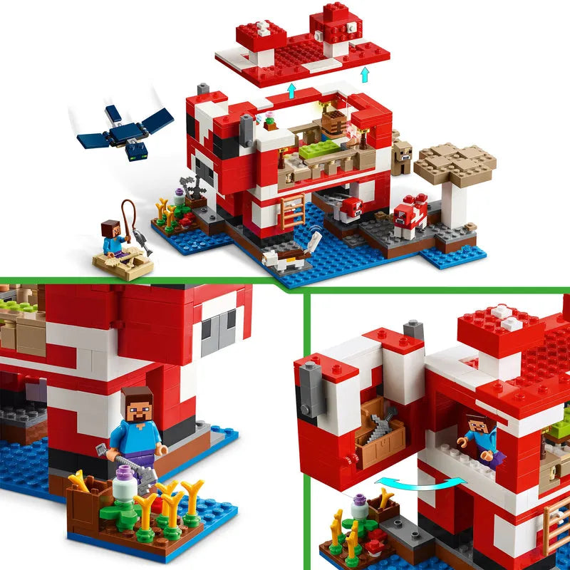 LEGO The Mushroom House 21270 Minecraft (Pre-Order: January 2025)