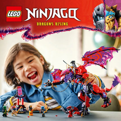 LEGO Bliksemtand Draak van Chaos 71832 Ninjago (Pre-Order: 1 maart)