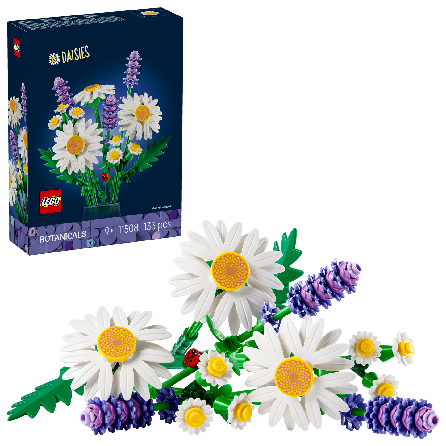 LEGO Botanicals Madeliefjes Bloemen Speelgoed, Bouwpakket voor Kinderen 11508
