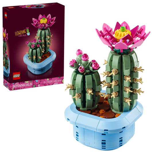 LEGO Botanicals Bloeiende Cactus Planten Decoratie Bouwpakket voor Kinderen 11509
