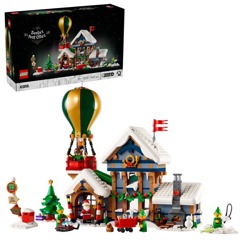 LEGO Postkantoor van de Kerstman 10339 Icons(Pre-Order: verwacht 20-12)