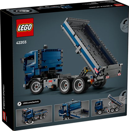 LEGO Vrachtwagen met kiepfunctie 42203 Technic (Pre-Order: maart 2025)