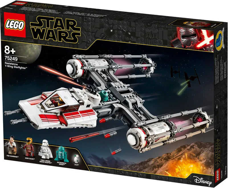 LEGO Resistance Y-Wing Starfighter including DO Droid 75249 StarWars