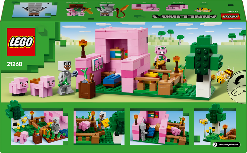 LEGO The Baby Pig House 21268 Minecraft (Pre-Order: January 2025)