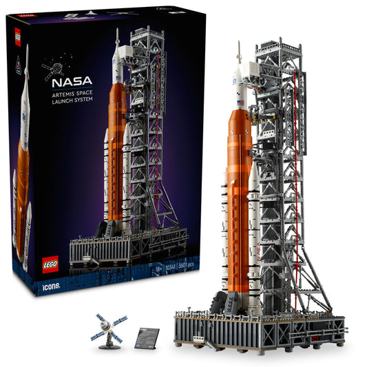 LEGO NASA Artemis ruimtelanceersysteem raket met platform 10341 Icons