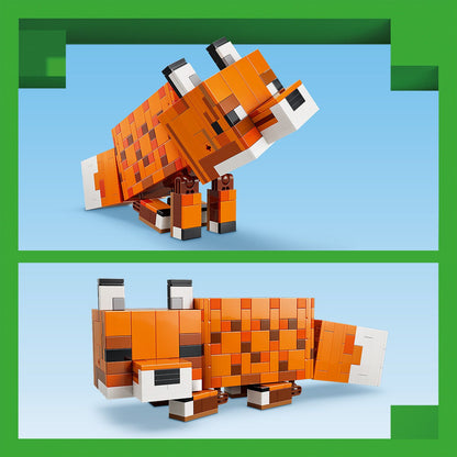 LEGO Minecraft De Vos Kinderkamer Decoratie en Dieren Speelgoed voor Kinderen 21588