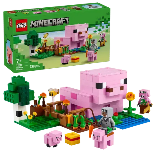 LEGO The Baby Pig House 21268 Minecraft (Pre-Order: January 2025)