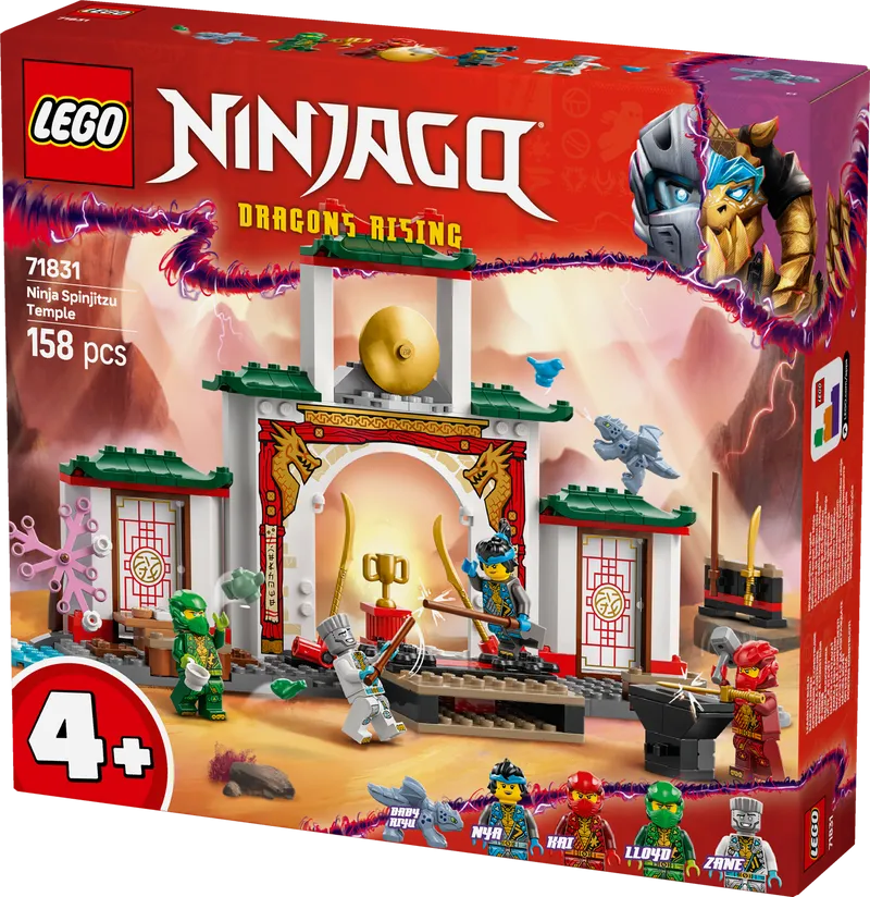 LEGO Ninja Spinjitzu Tempel 71831 Ninjago (Pre-Order: januari 2025) -  - 2TTOYS | Official LEGO shop😊🥰