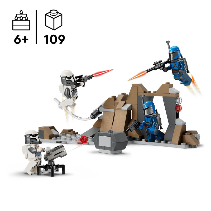 LEGO Hinderlaag op Mandalore Battle Pack 75373 StarWars (Pre-Order: verwacht) LEGO STARWARS @ 2TTOYS LEGO €. 18.49