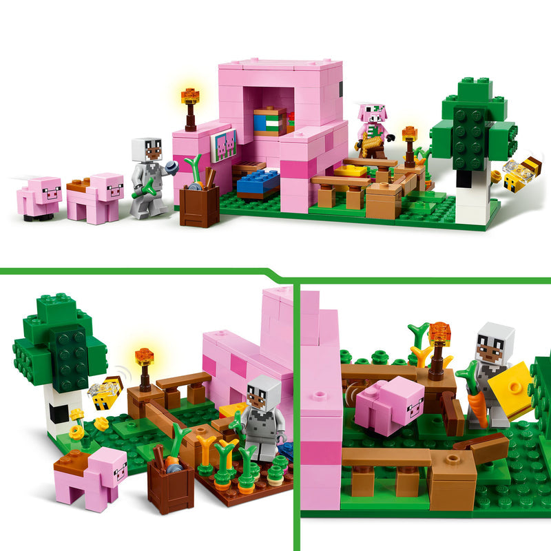 LEGO The Baby Pig House 21268 Minecraft (Pre-Order: January 2025)