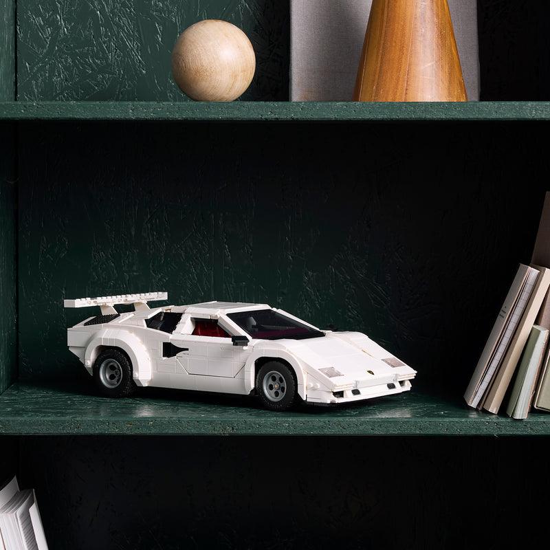 LEGO witte Lamborghini Countach 5000 Quattrovalvole 10337 Icons LEGO ICONS @ 2TTOYS | Official LEGO shop😊🥰 LEGO €. 159.99