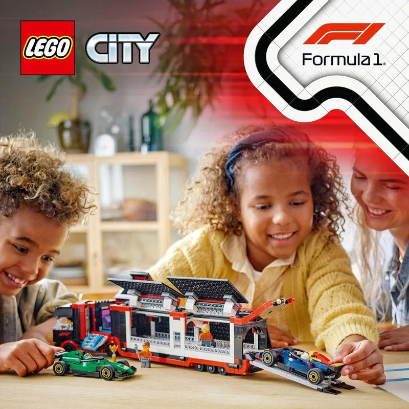 LEGO F1 Truck with Red Bull RB20 &amp; Aston Martin AMR24 F1 cars 60445 City (Delivery: January 1, 2025)