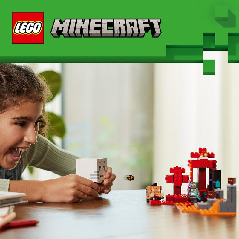 LEGO De Nether Poraal expeditie 21255 Minecraft LEGO MINECRAFT @ 2TTOYS LEGO €. 32.49