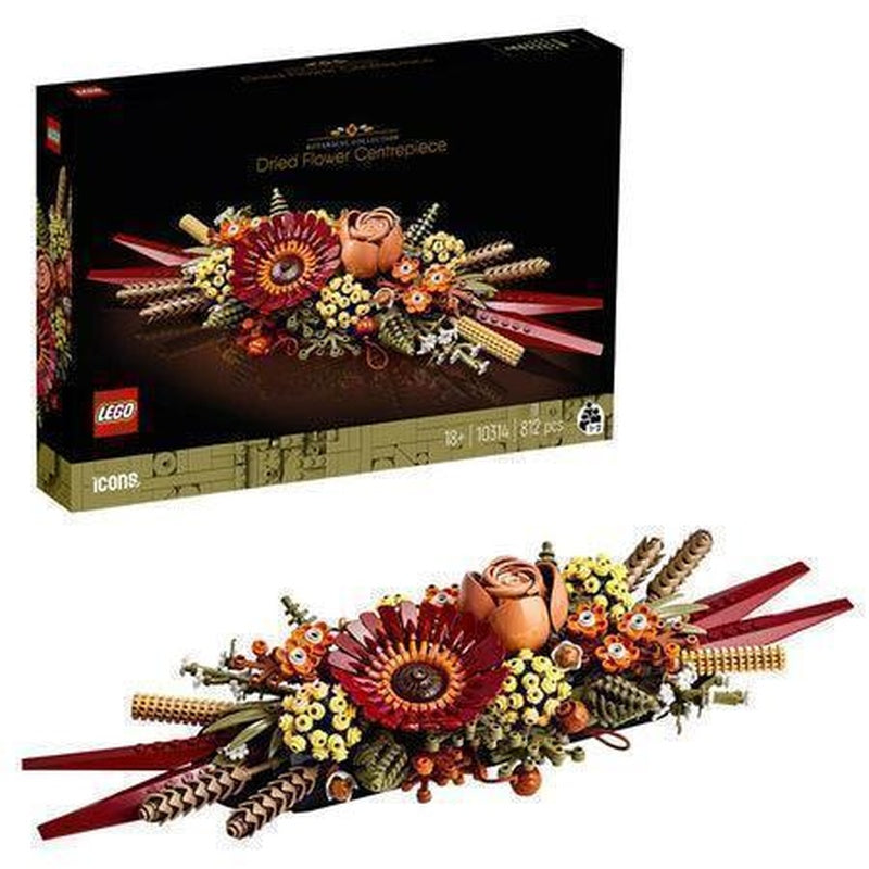 LEGO gedroogde bloemen tafelstuk 10314 Icons LEGO ICONS @ 2TTOYS LEGO €. 42.49