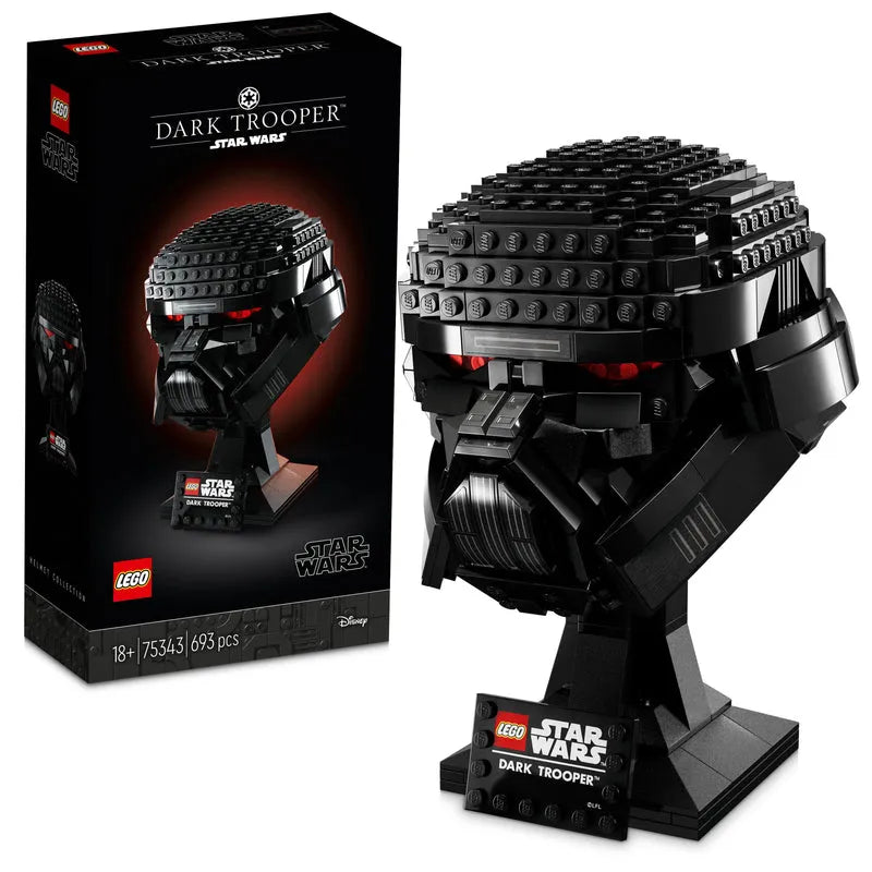 LEGO Dark Trooper helmet 75343 Star Wars