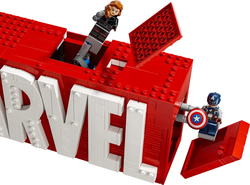 LEGO Marvel logo en figuren 76313 Superheroes