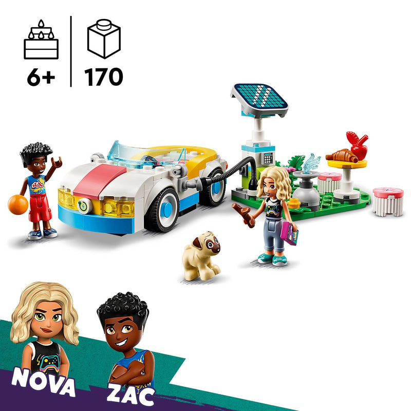 LEGO Electrische auto met lader 42609 Friends LEGO FRIENDS @ 2TTOYS LEGO €. 12.49