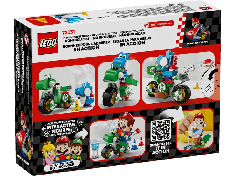 LEGO Mario Kart – Yoshi Bike 72031 SuperMario (Pre-Order: 1-2025)