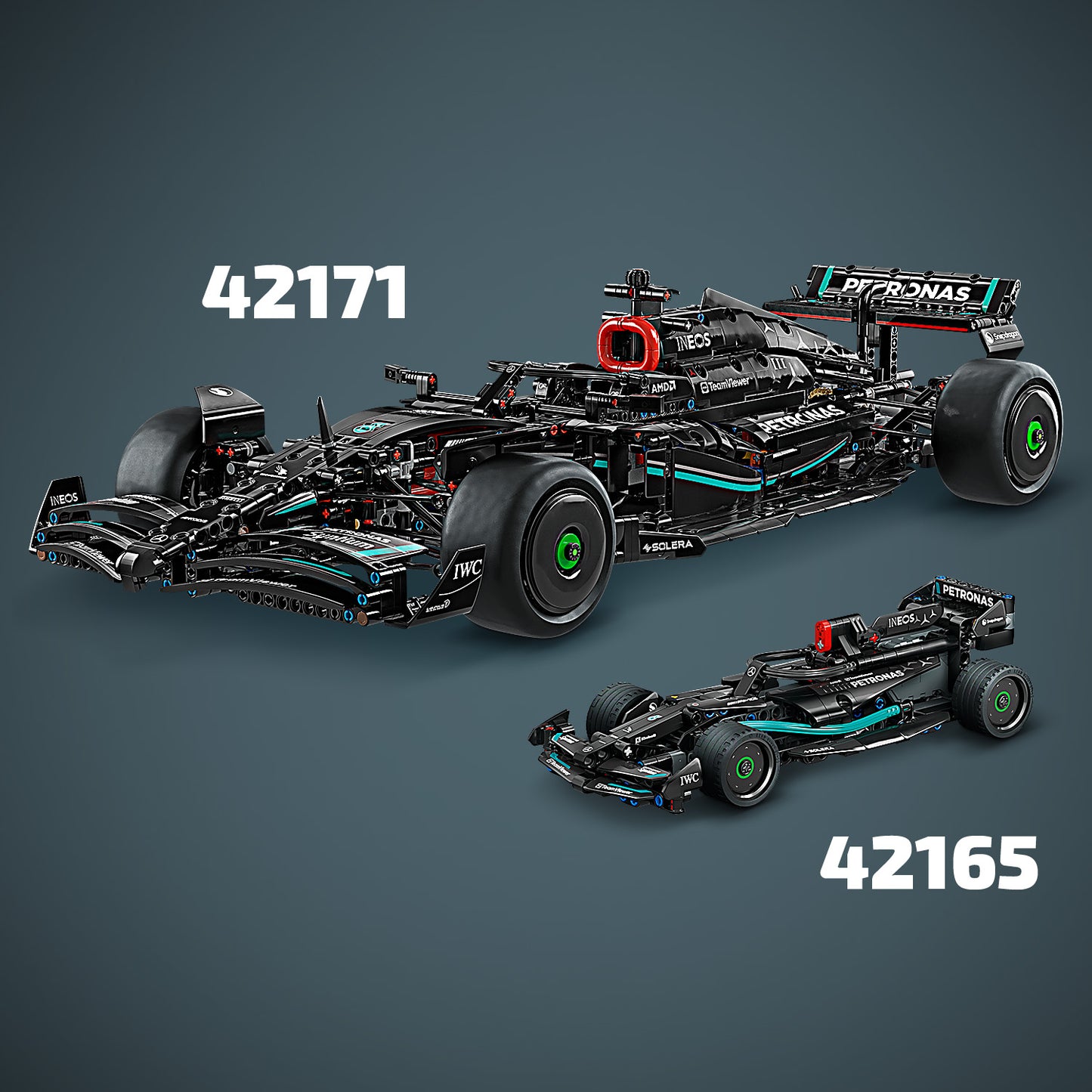 LEGO Technic Combideal Mercedes Formula 1: 42171 &amp; 42165