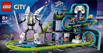 LEGO Achtbaan in Robot wereld 60421 City (Pre-Order: verwacht juni) LEGO CITY @ 2TTOYS LEGO €. 84.99