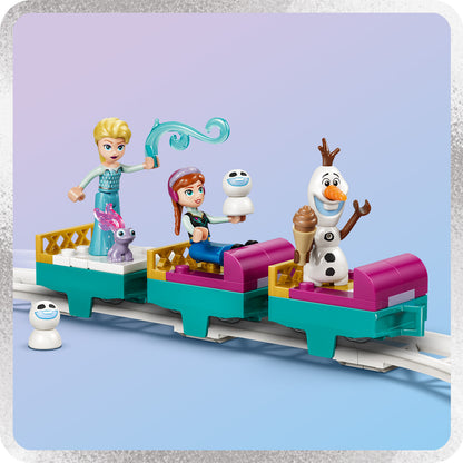 LEGO® ǀ Disney Frozen Elsa's IJskasteel en Sneeuwrit - Bouwset voor Kinderen Vanaf 4 Jaar - 43281