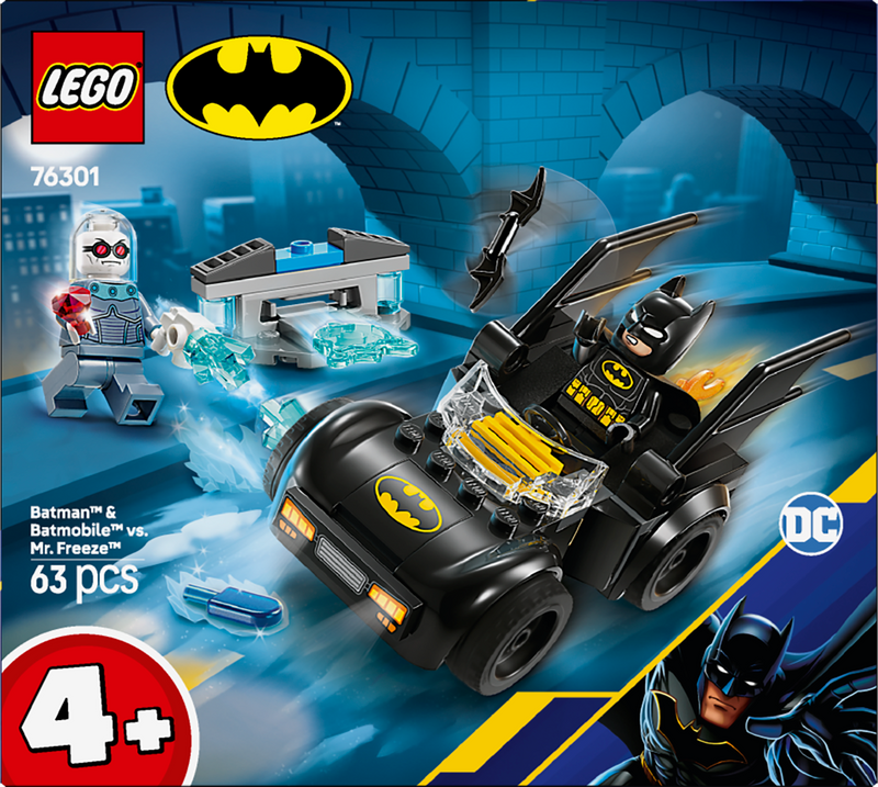 LEGO Batman & Batmobile Vs Mr. Freeze 76301 Batman (Levering: januari 2025)