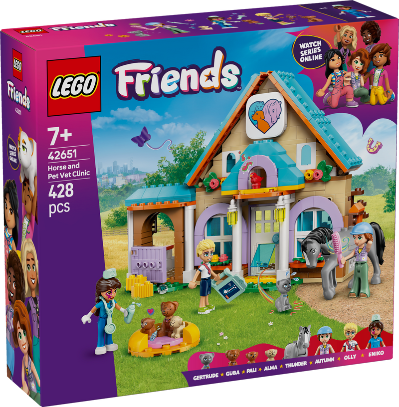 LEGO Horses &amp; Vet Clinic 42651 Friends (Pre-Order: January 1)