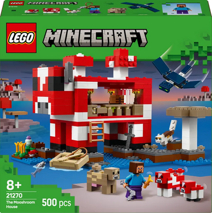 LEGO The Mushroom House 21270 Minecraft (Pre-Order: January 2025)