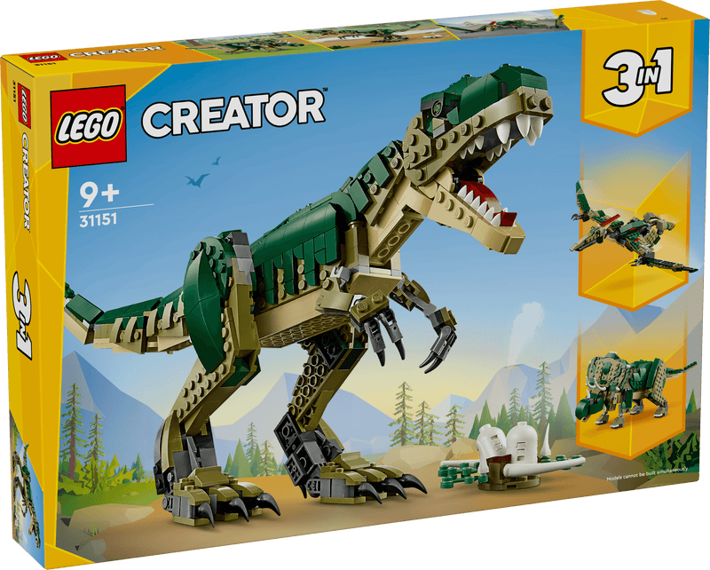 LEGO Angstaanjagende T-Rex 31151 Creator (verwacht juni) LEGO CREATOR 3 IN 1 @ 2TTOYS LEGO €. 49.99