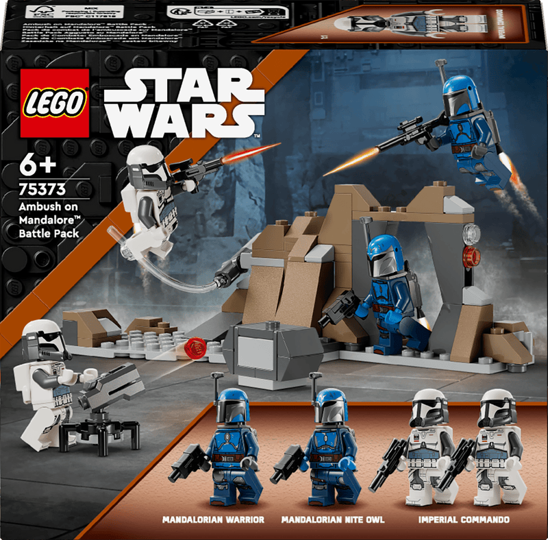 LEGO Hinderlaag op Mandalore Battle Pack 75373 StarWars (Pre-Order: verwacht) LEGO STARWARS @ 2TTOYS LEGO €. 18.49