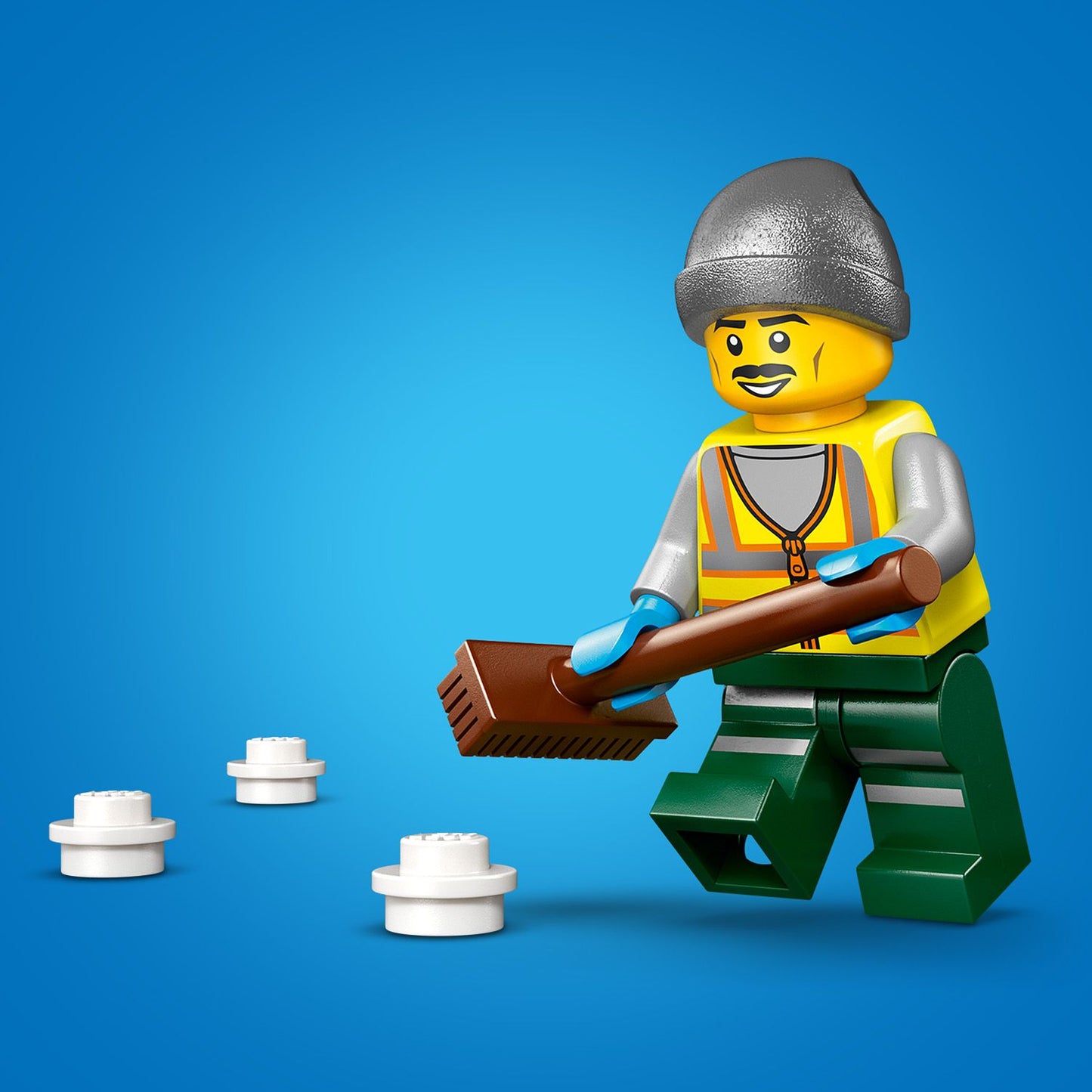 LEGO® City Sneeuwploeg Speelgoedtruck - Bouwset van Modeltruck met Minifiguur van Chauffeur - 60490