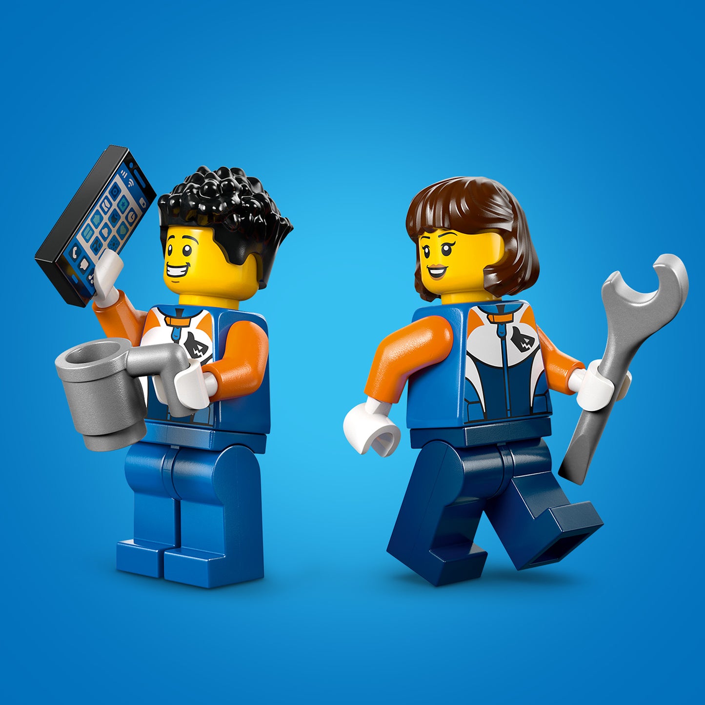 LEGO® City Transportwagen voor Motoren - Bouwset met Speelgoedvoertuig - 2 Minifiguren - 60491