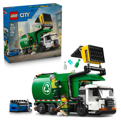LEGO City Recyclingtruck – Vrachtwagen Speelgoed voor Kinderen vanaf 7 Jaar 60495