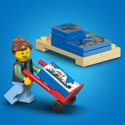 LEGO® City: De LEGO Bestelwagen - Bouw- en Speelset voor Autofans Vanaf 6 Jaar - Met 2 Minifiguren - 60500