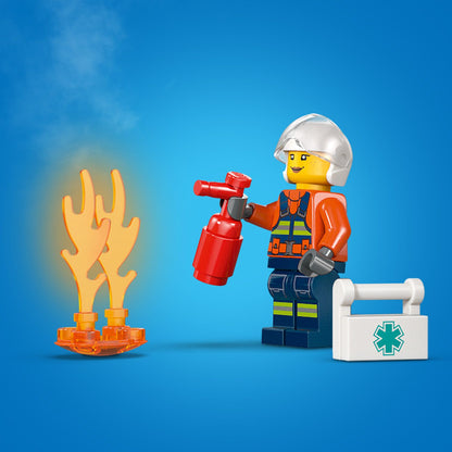 LEGO® City Kustwacht Reddingsboot met Helikopter - Rollenspelset - Speelgoed met Drijvende Boten - 60504