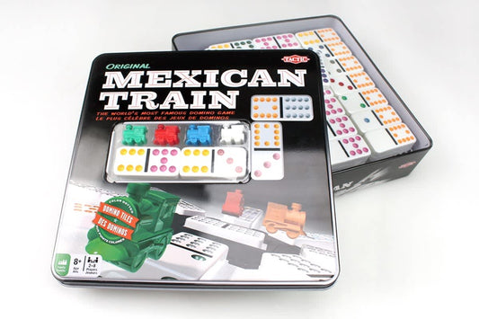 Mexican Train in blik