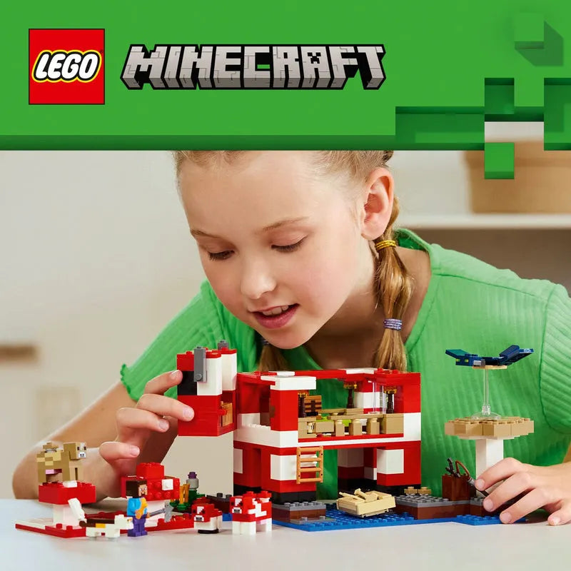 LEGO The Mushroom House 21270 Minecraft (Pre-Order: January 2025)