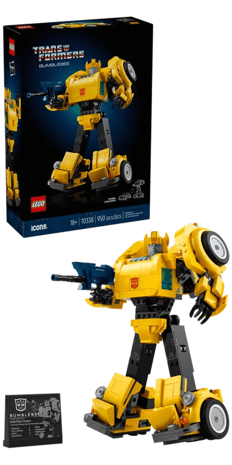 LEGO Bumblebee 10338 Icons