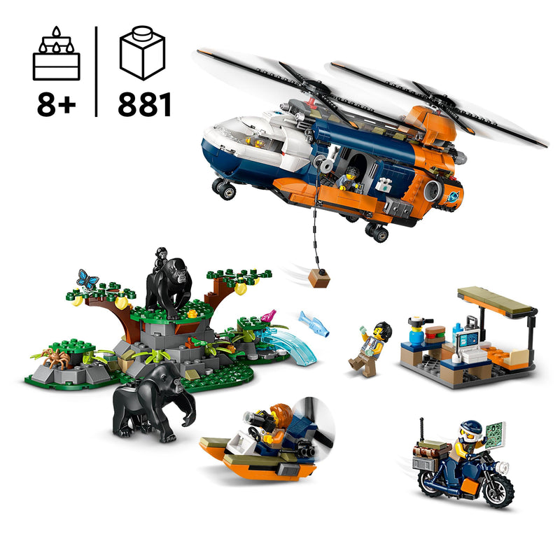 LEGO Helicopter & Explorer Basis 60437 City (Pre-Order: verwacht juni) LEGO CITY @ 2TTOYS LEGO €. 84.99